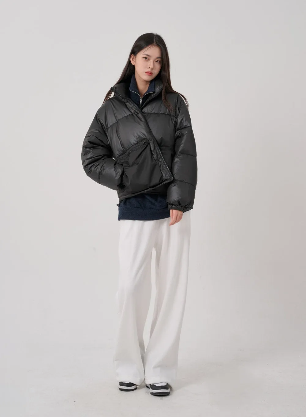 Wide Leg Track Pants ID07